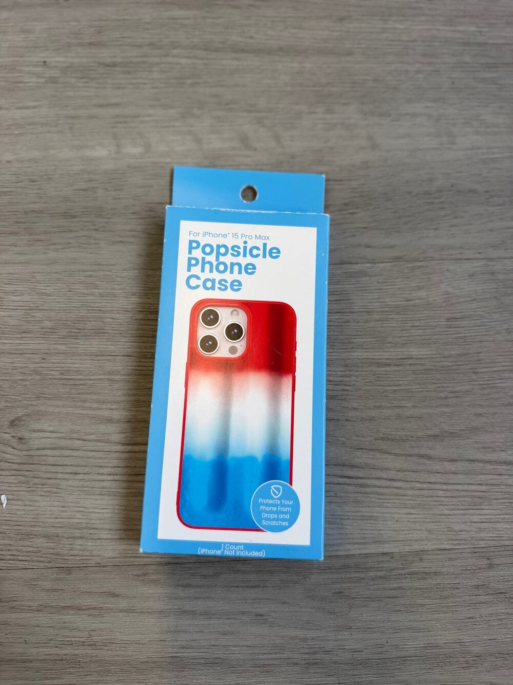 iPhone 15 Pro Max Popsicle Phone Case Red White Blue